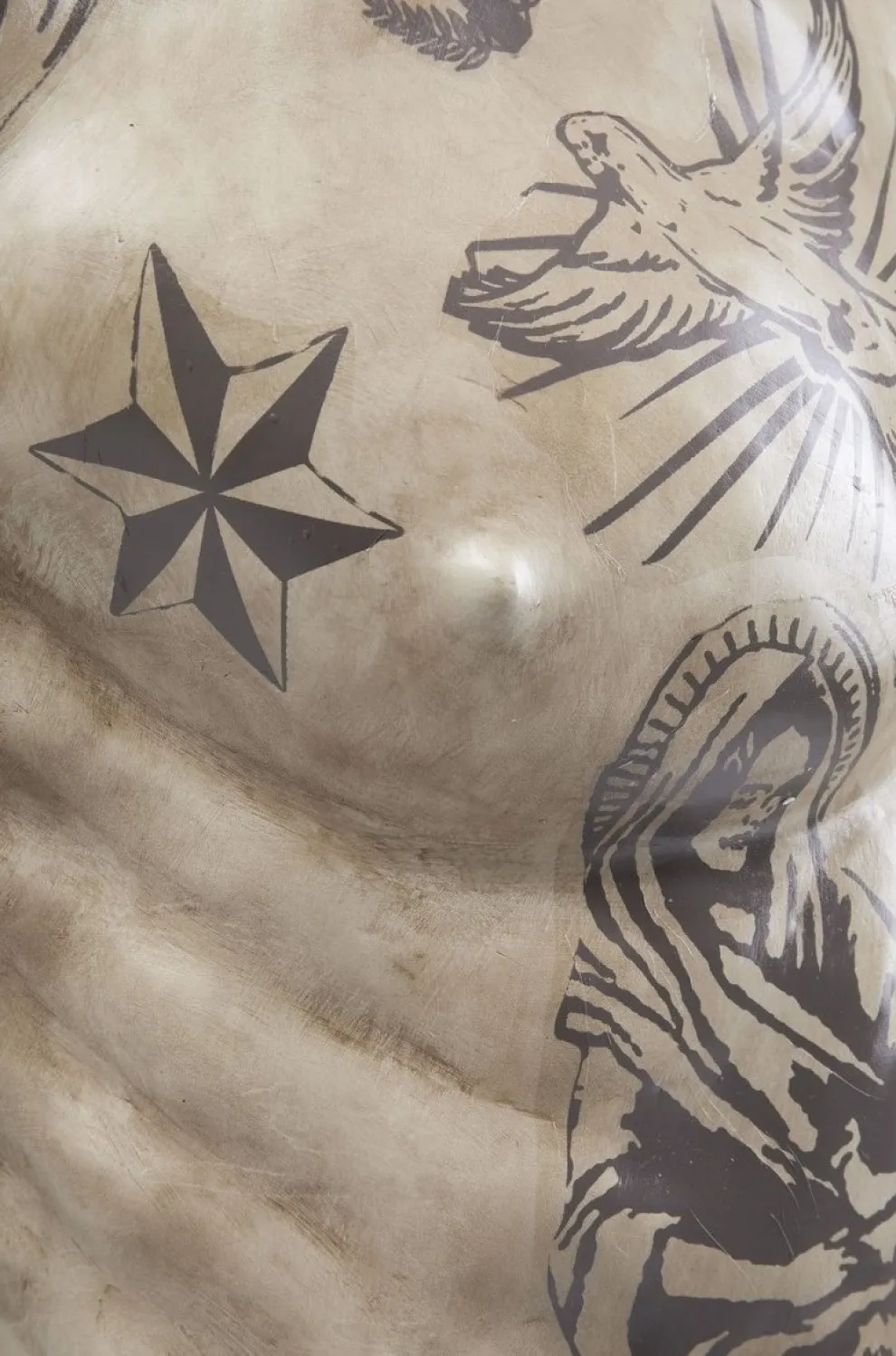 Decofiguur Torso Tattoos