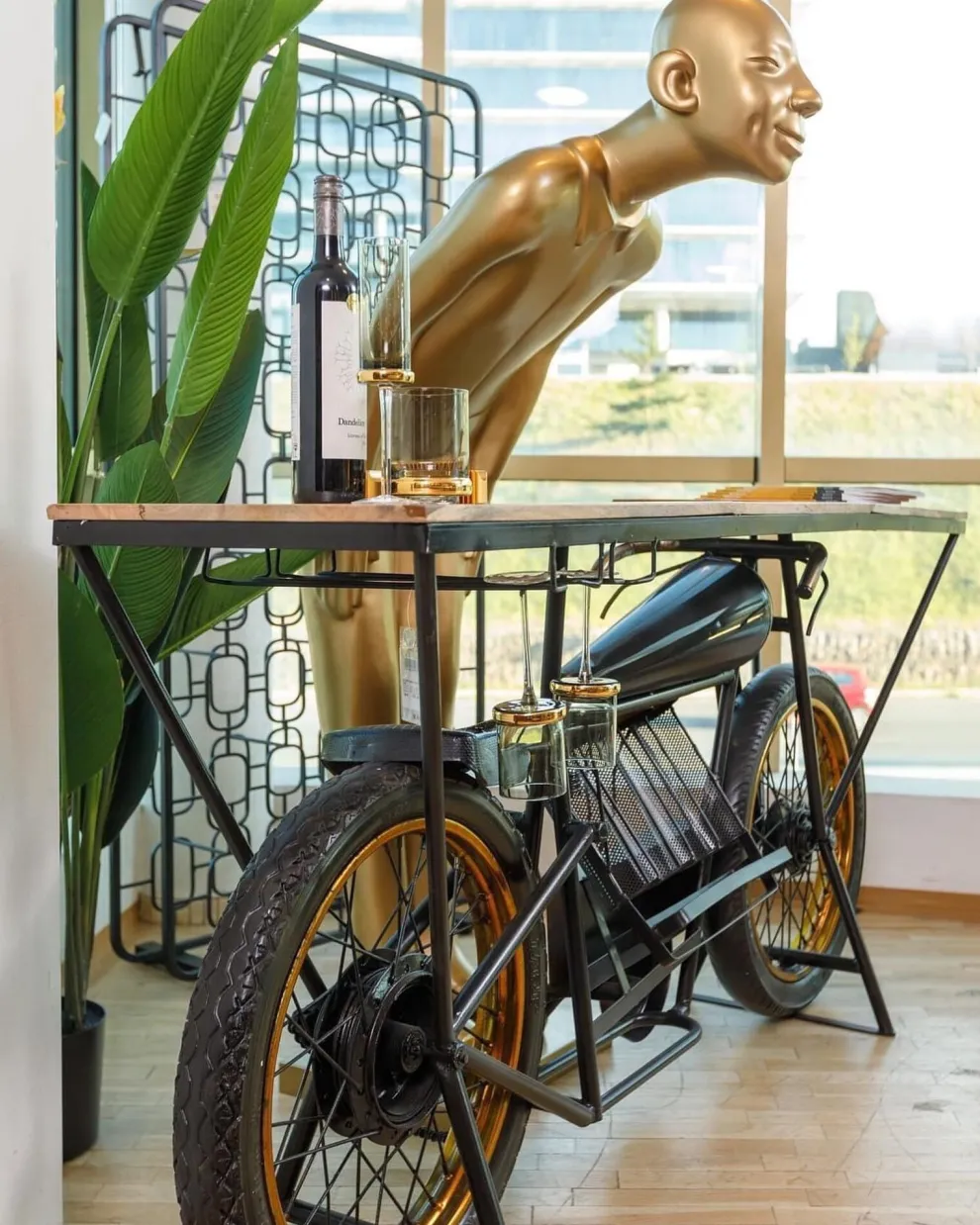 Decofiguur Welcome Guests Goud XL