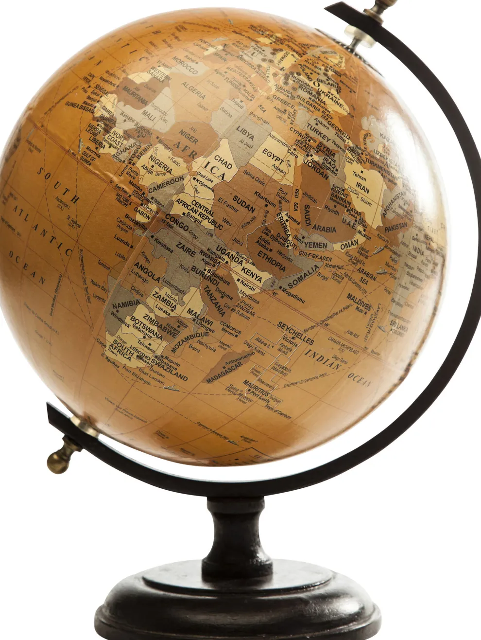 Decofiguur Wereldbol Vintage Willekeurige Kleur