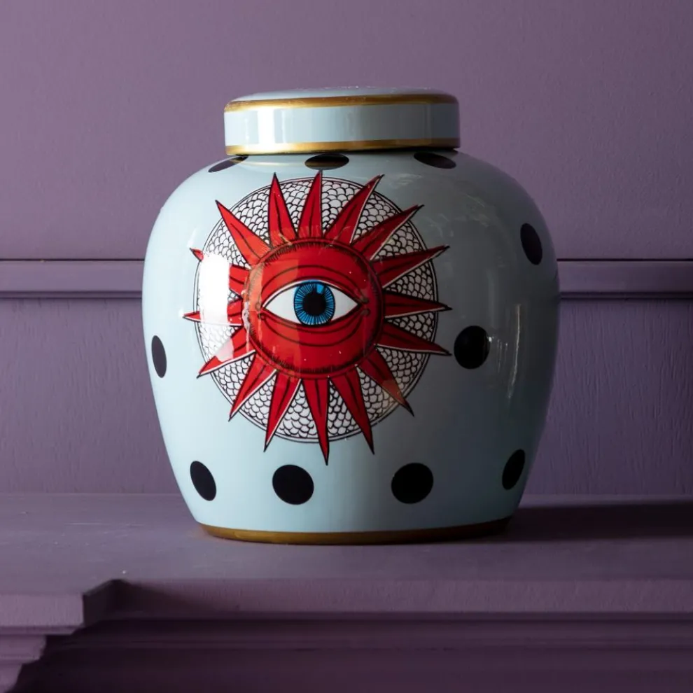 Decoratiepot Magic Eye 22cm