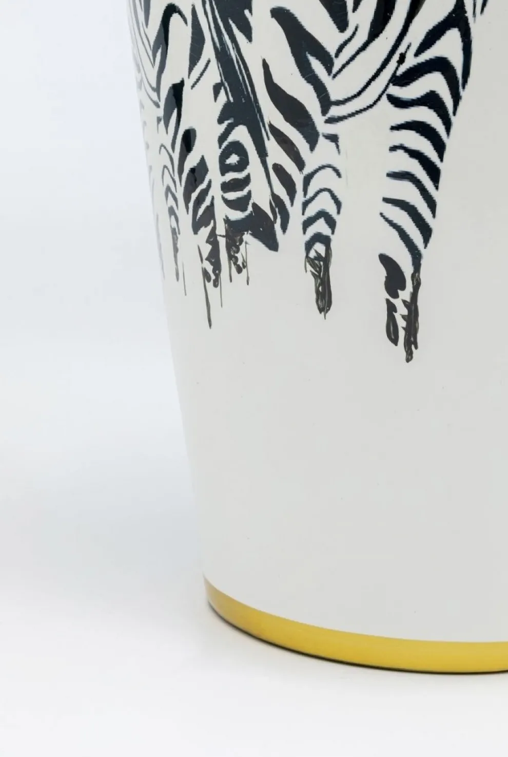 Decoratiepot Zebra's 63cm