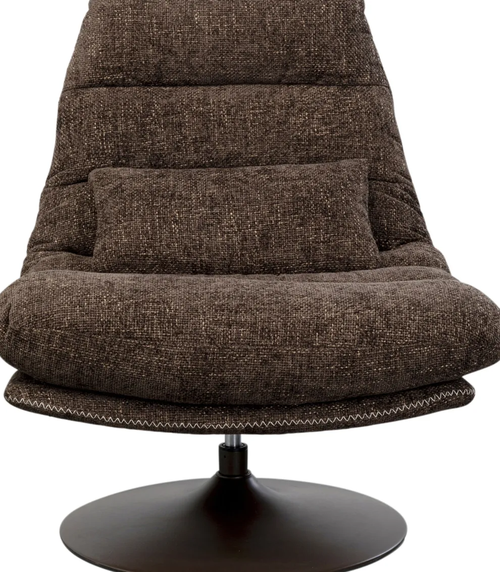 Draaibare Fauteuil + Hocker Montreal