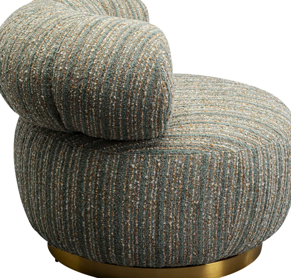 Draaibare Fauteuil Couture Stripes Blue