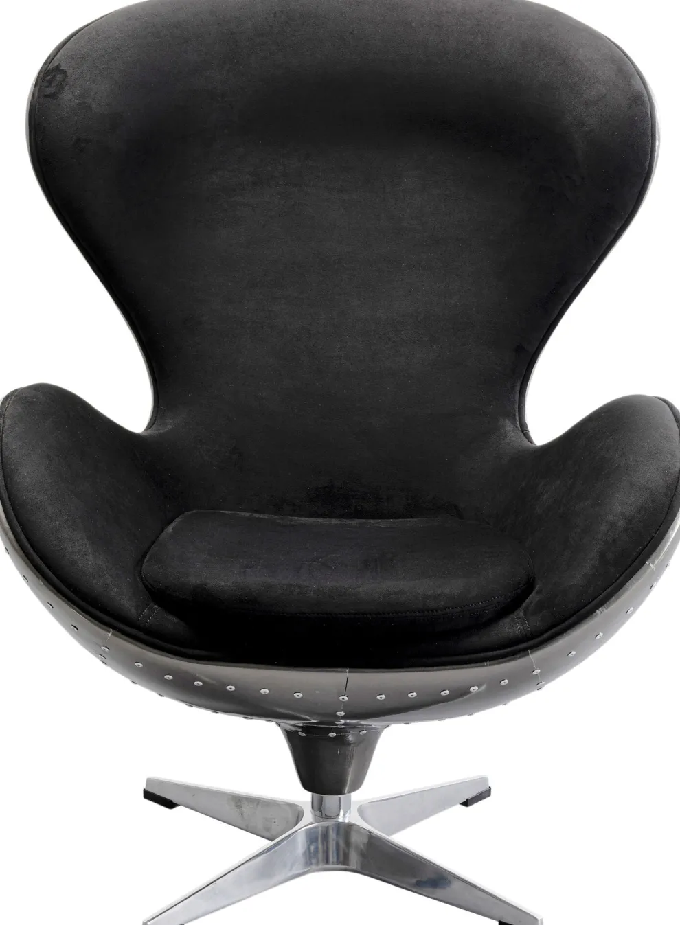 Draaibare Fauteuil Lounge Black Graphit