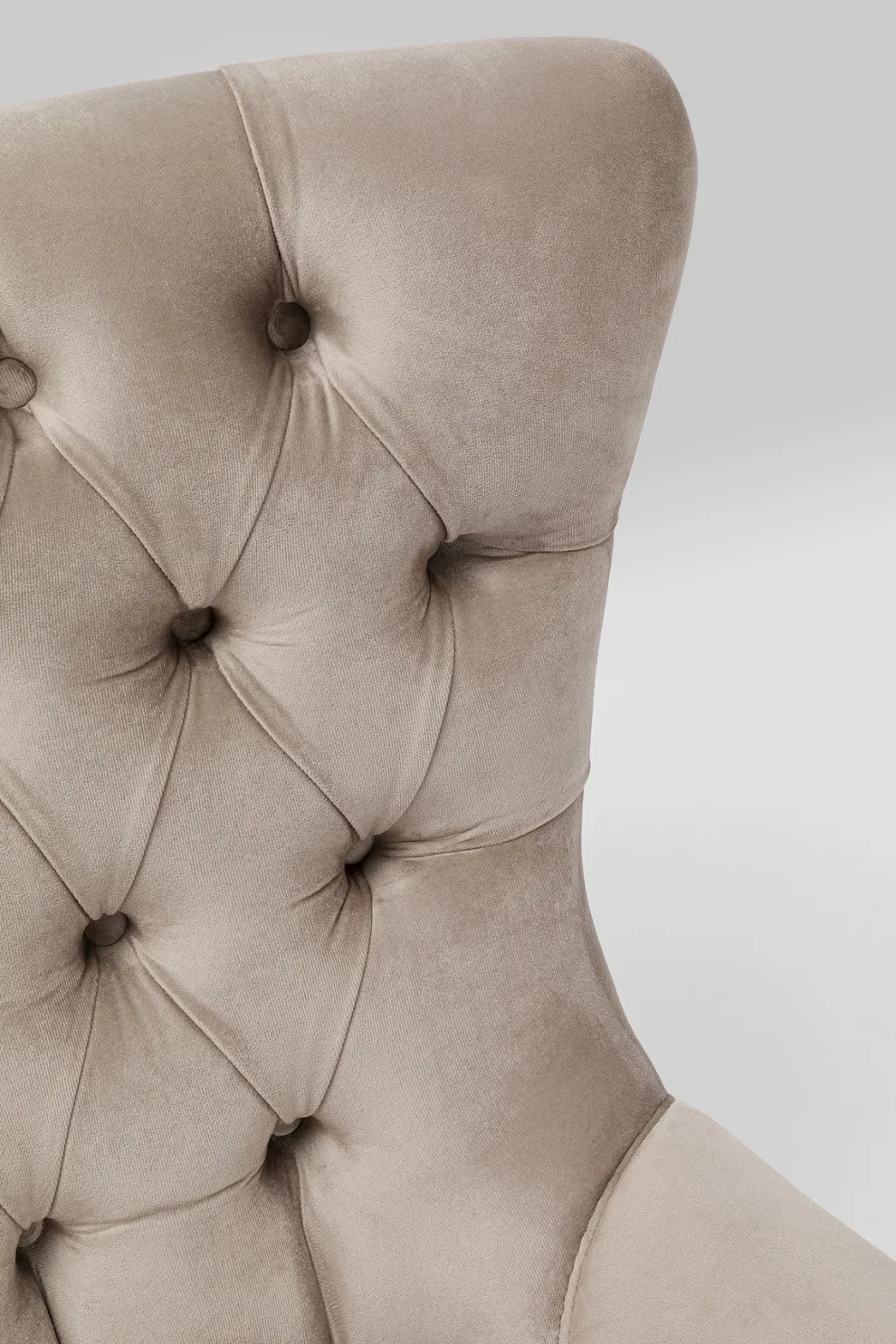 Draaifauteuil Bellissima Velvet Beige