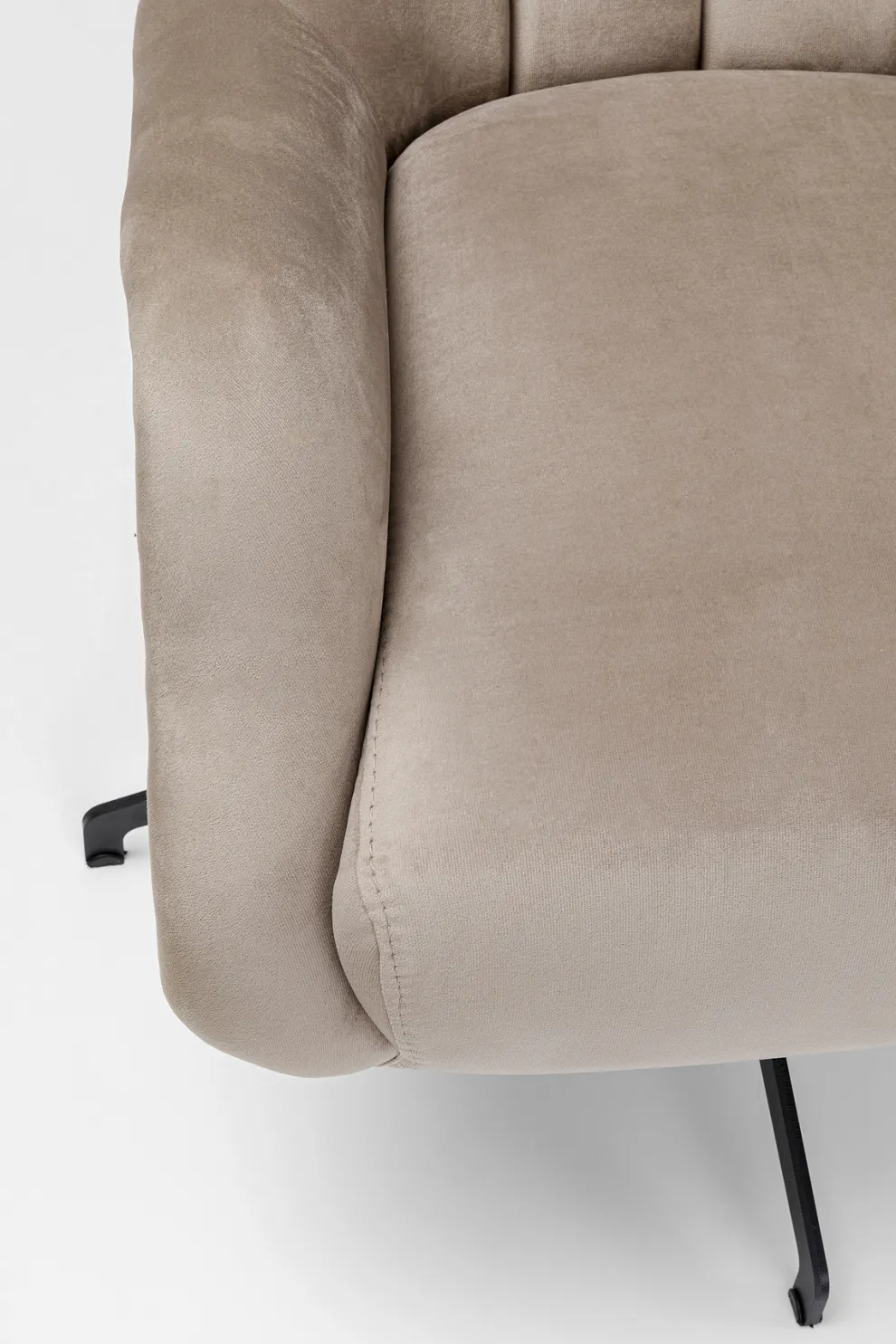 Draaifauteuil Bellissima Velvet Beige