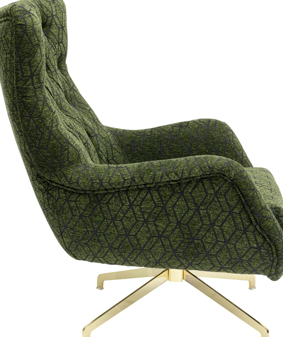 Draaifauteuil Bellini Green