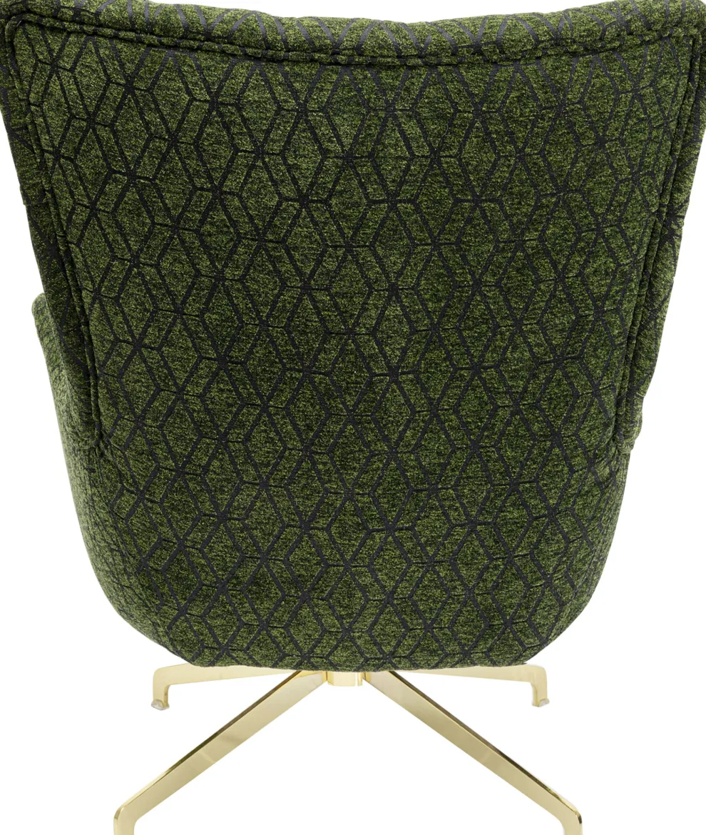 Draaifauteuil Bellini Green