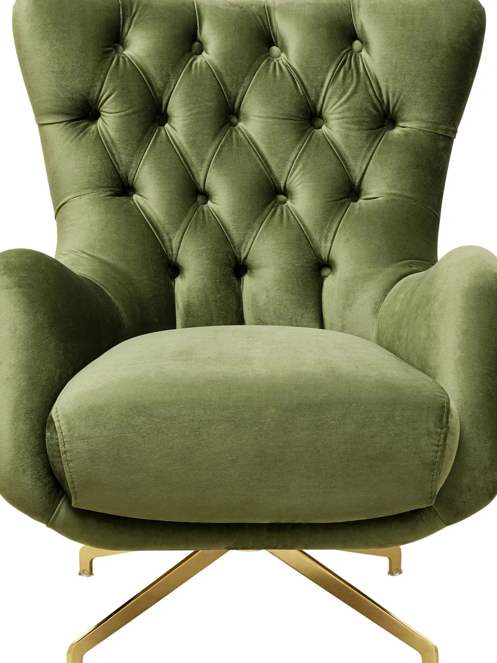 Draaifauteuil Bellissima Velvet Green
