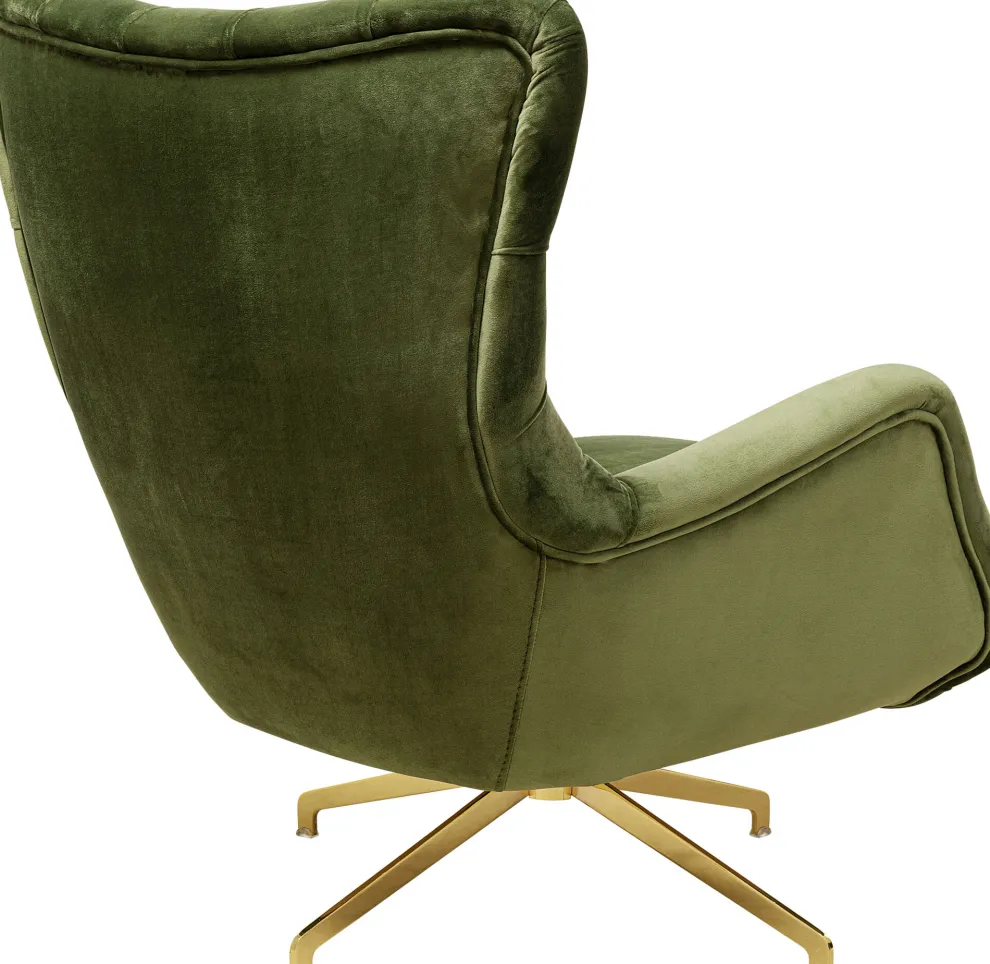 Draaifauteuil Bellissima Velvet Green