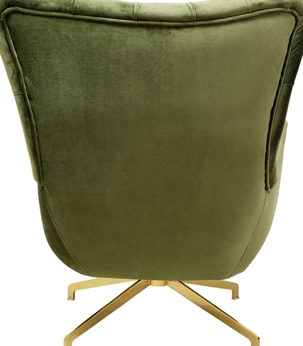 Draaifauteuil Bellissima Velvet Green