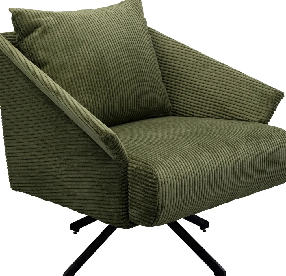 Draaifauteuil Milo Green