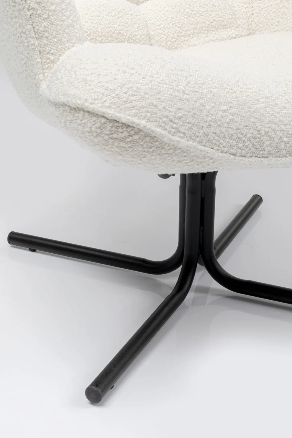 Draaifauteuil Oscar Boucle Cream