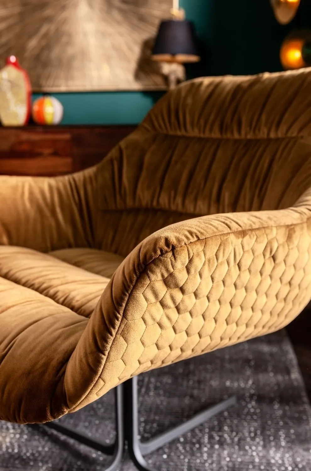 Draaistoel Bristol Geel