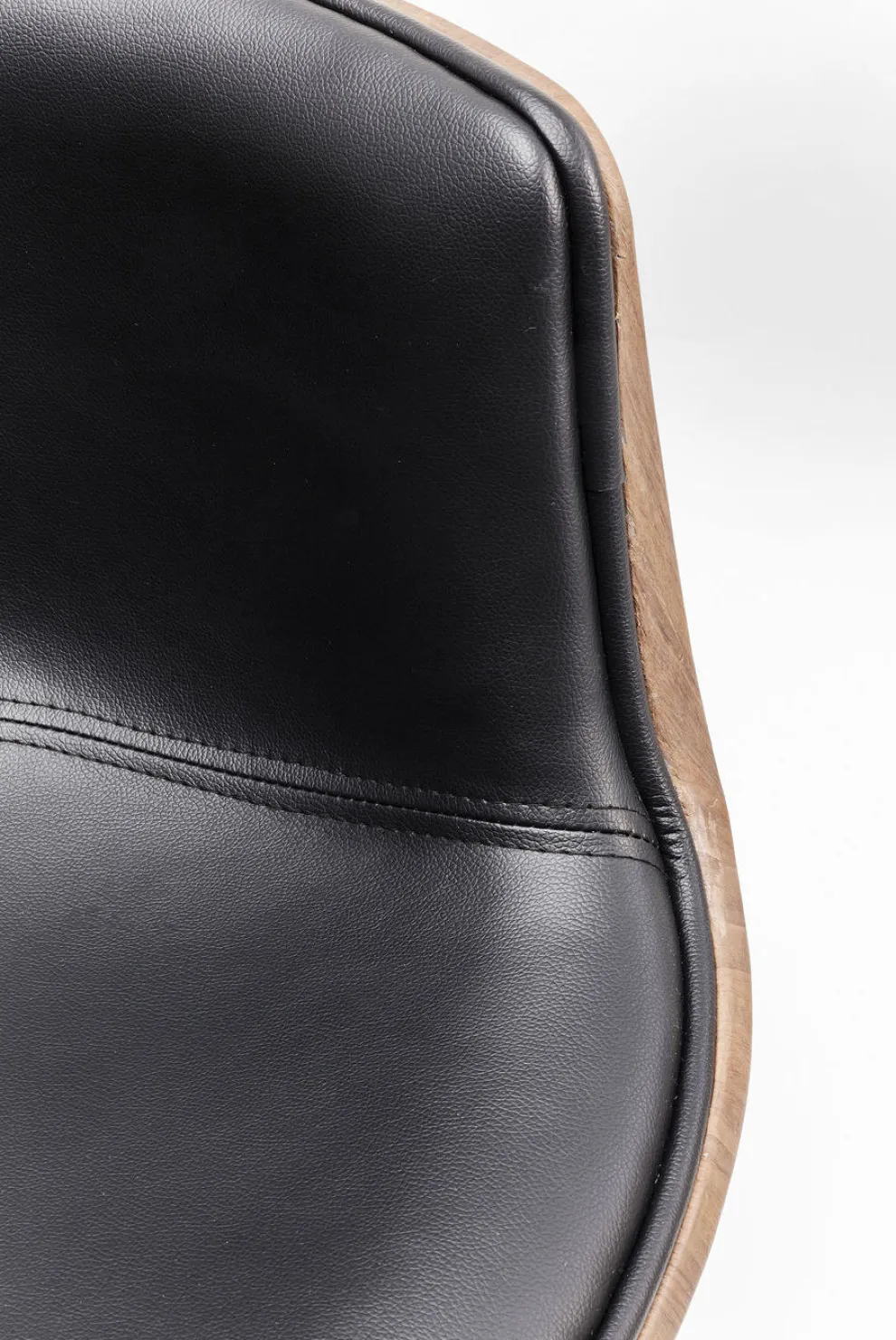 Draaistoel Club Walnoot