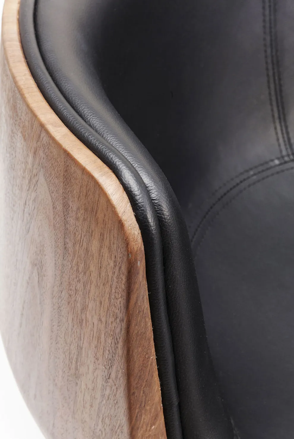 Draaistoel Club Walnoot