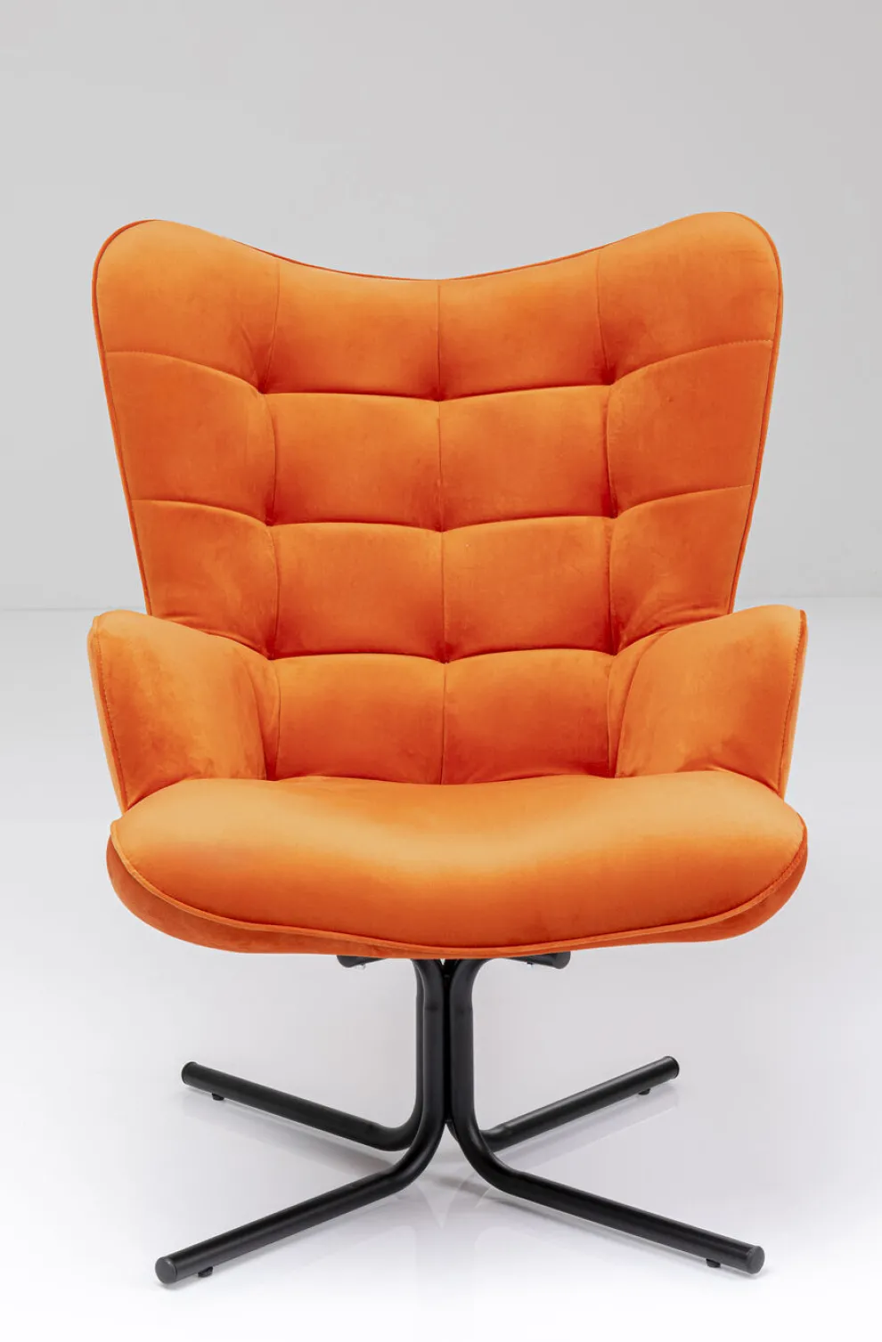 Draaistoel Oscar Velvet Orange