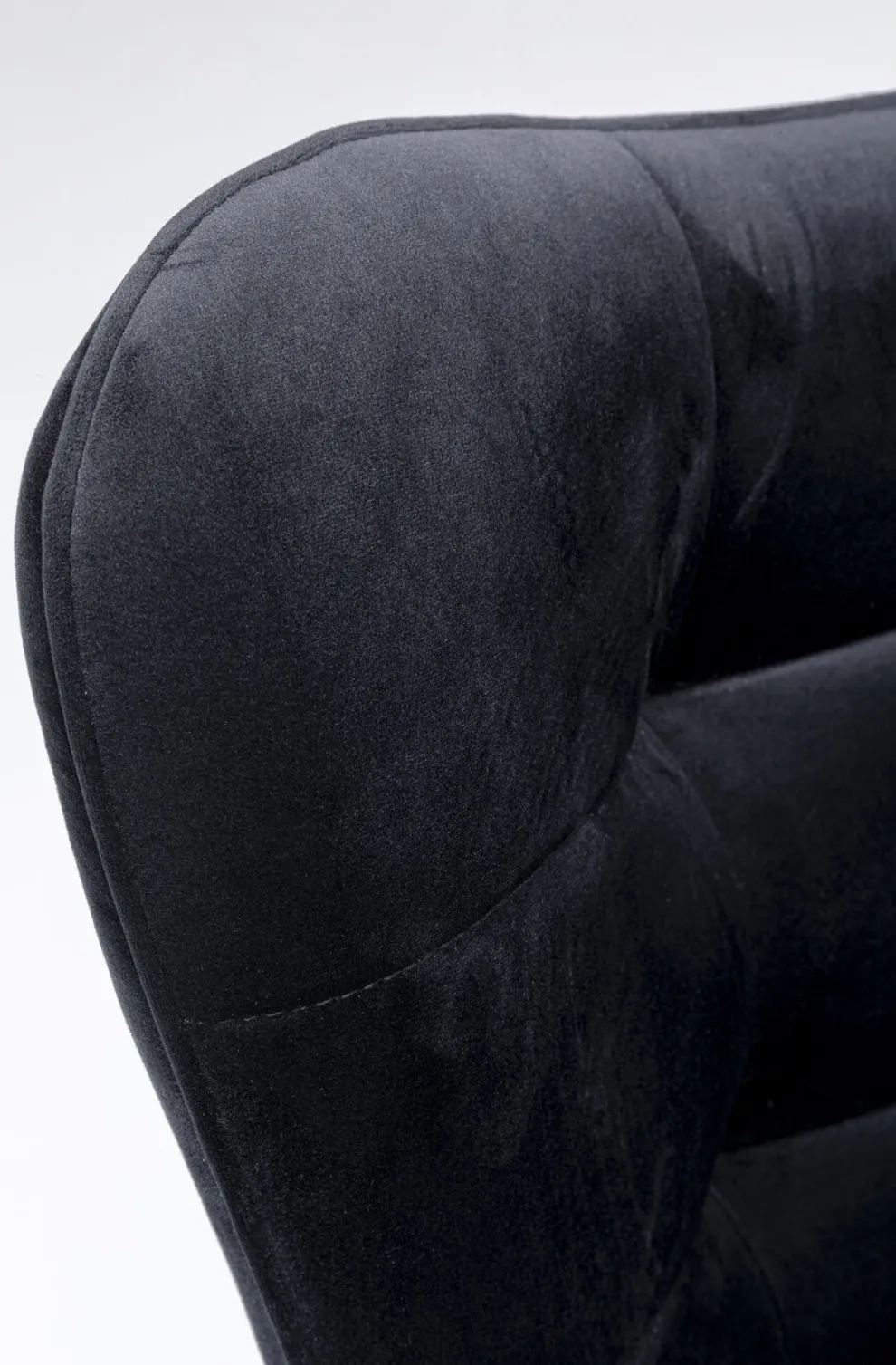 Draaistoel Oscar Velvet Black