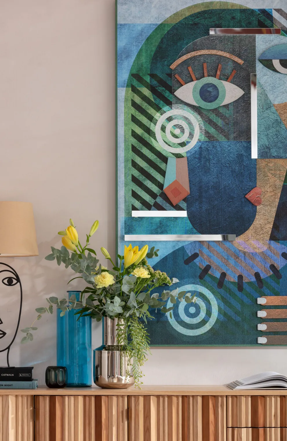 Dressoir Concertina Nature 186x74cm