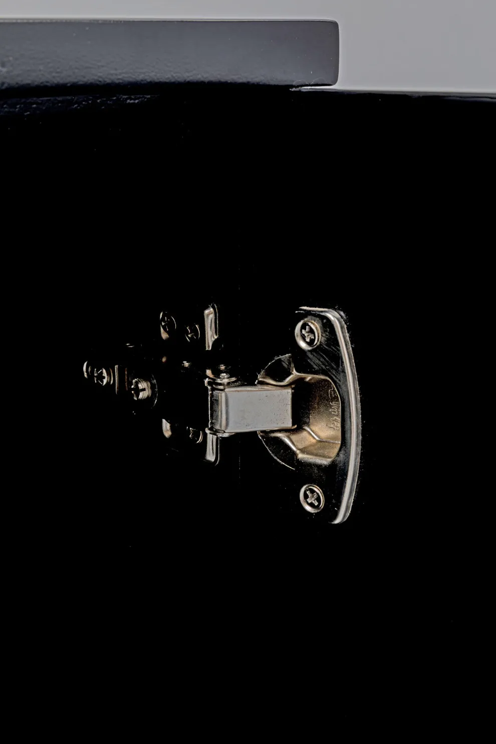 Dressoir Cracked Black Gold 165x80cm