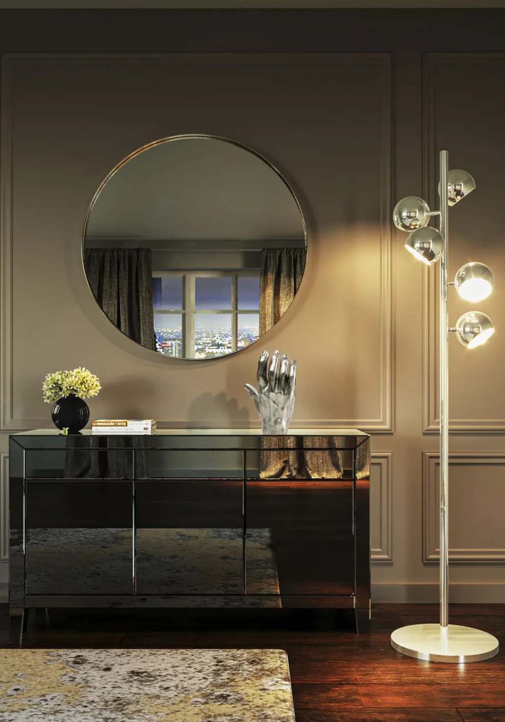 Dressoir Luxury Push Grijs