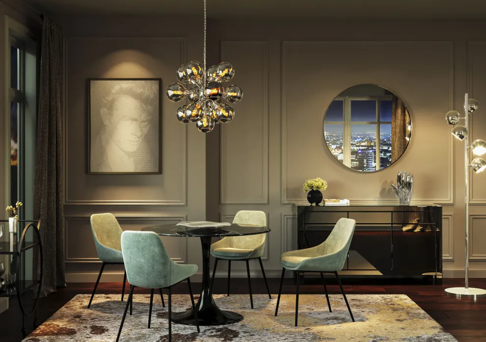 Dressoir Luxury Push Grijs