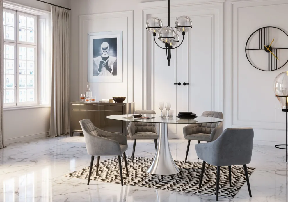 Dressoir Luxury Push Grijs