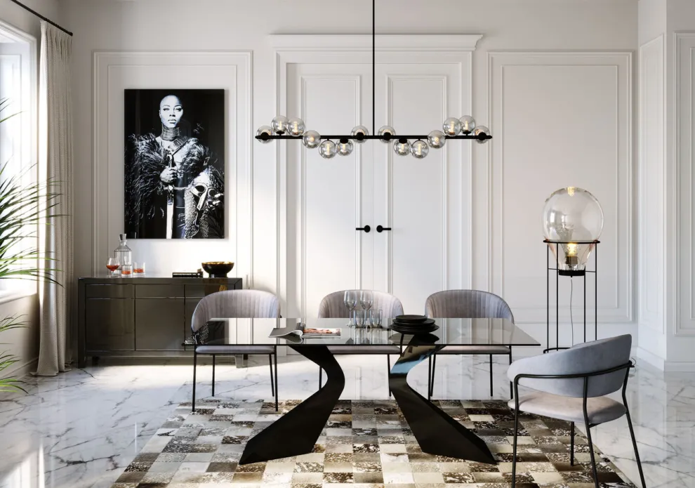 Dressoir Luxury Push Grijs