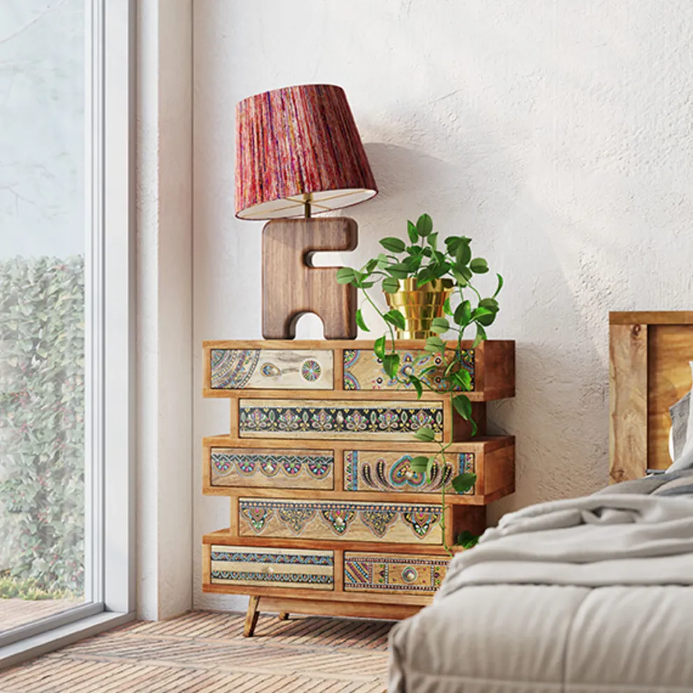 Dressoir Menorca Butterfly 65x65cm