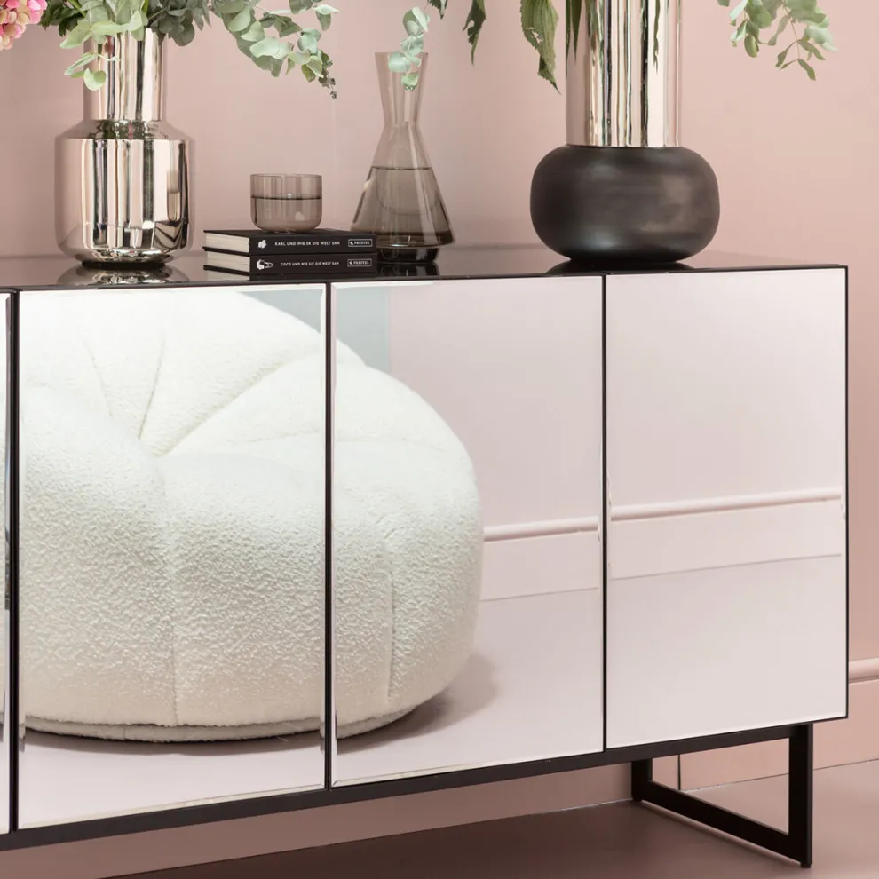 Dressoir Soran Black 160x45cm