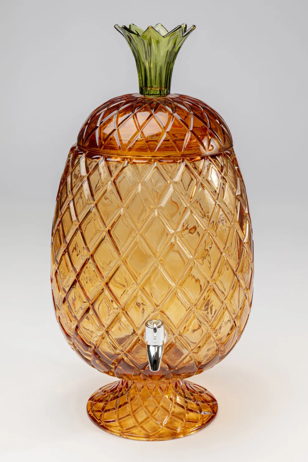 Drink Dispenser Pineapple Amber (2-delig)