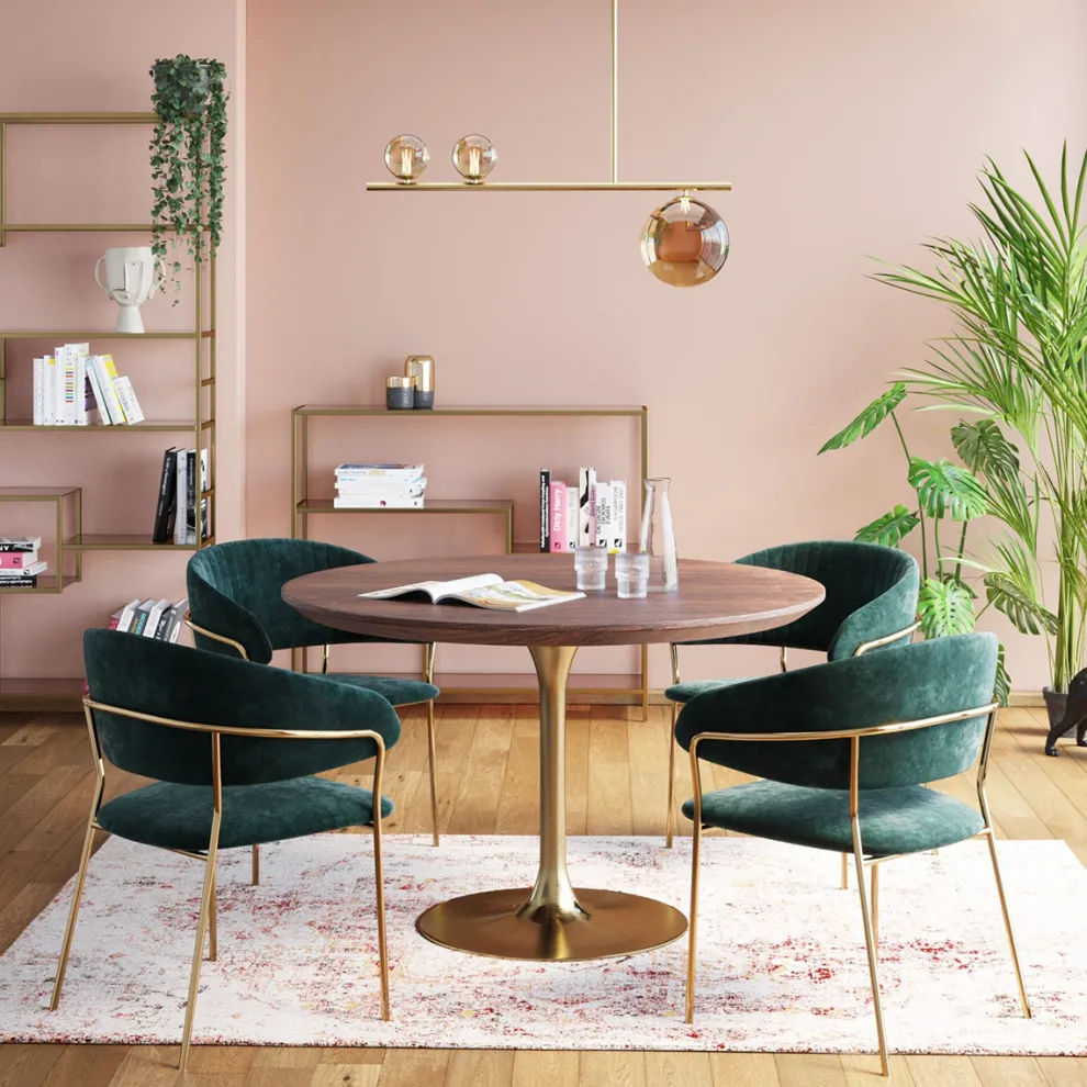 Eetkamerstoel Belle Groen