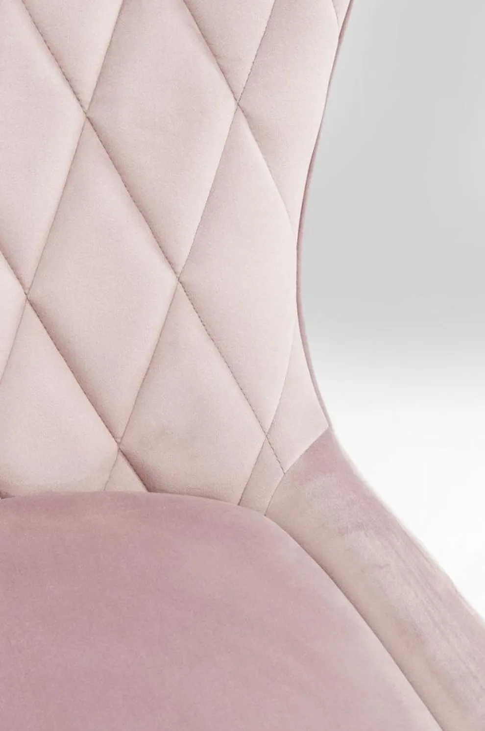 Eetkamerstoel Black Marshall Fluweel Roze