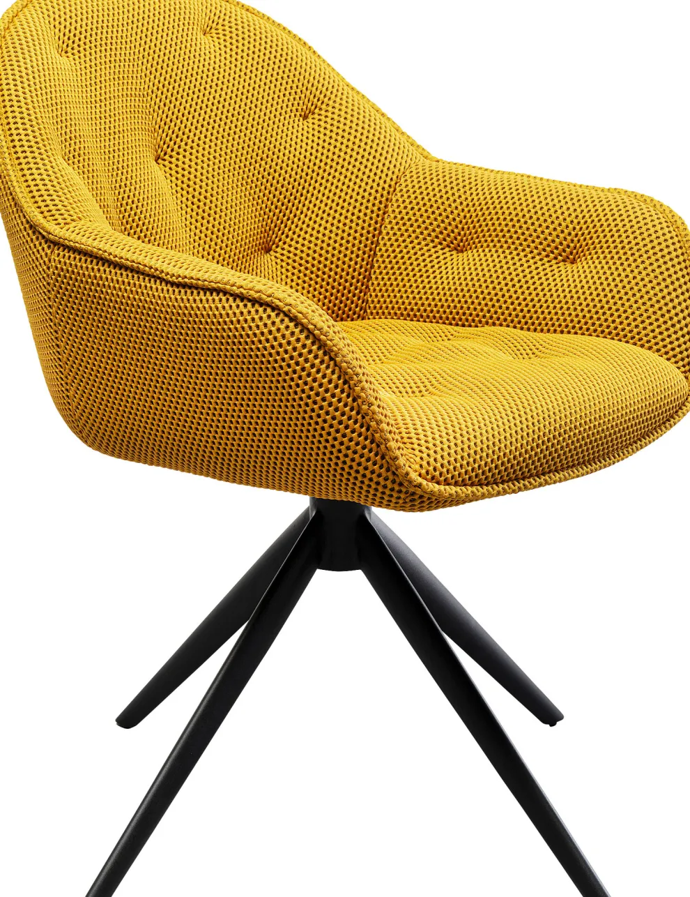 Eetkamerstoel Carlito Mesh Yellow