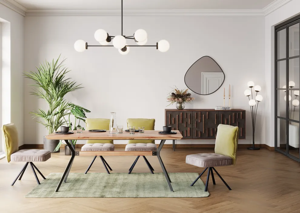 Eetkamerstoel Chelsea Groen