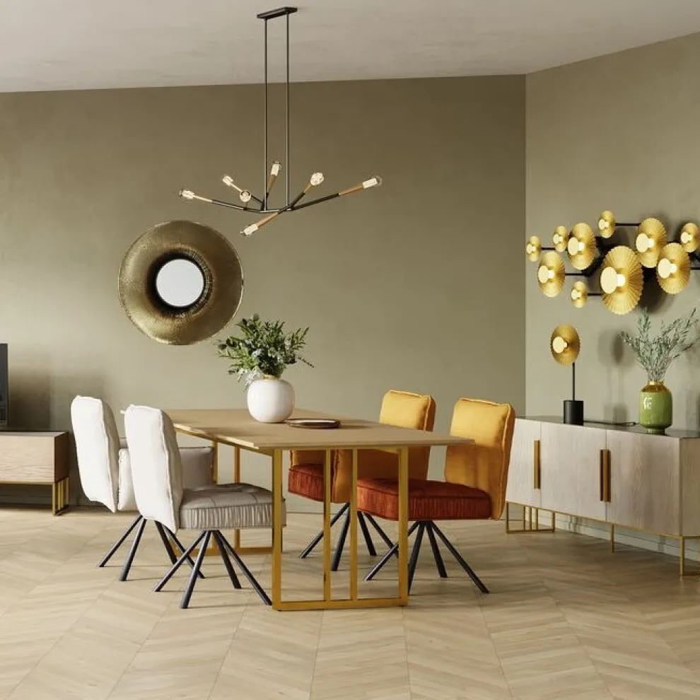 Eetkamerstoel Chelsea Grijs