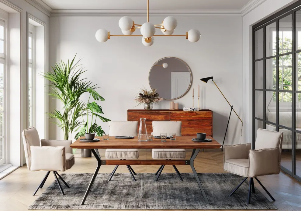 Eetkamerstoel Chelsea Grijs