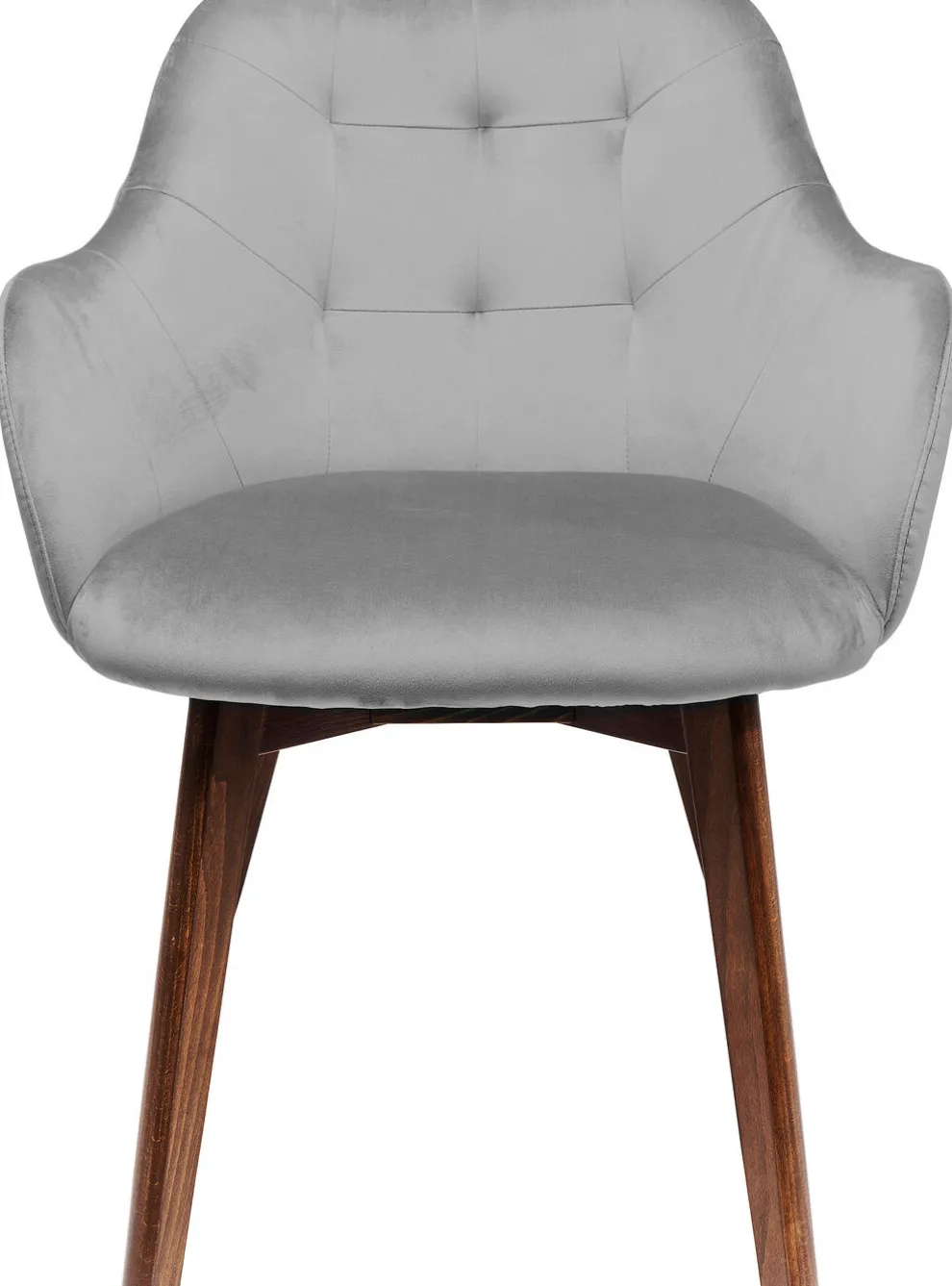 Eetkamerstoel Dark Lady Fluweel Grijs