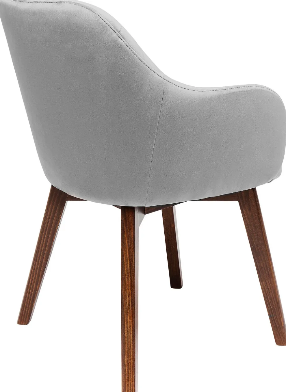 Eetkamerstoel Dark Lady Fluweel Grijs