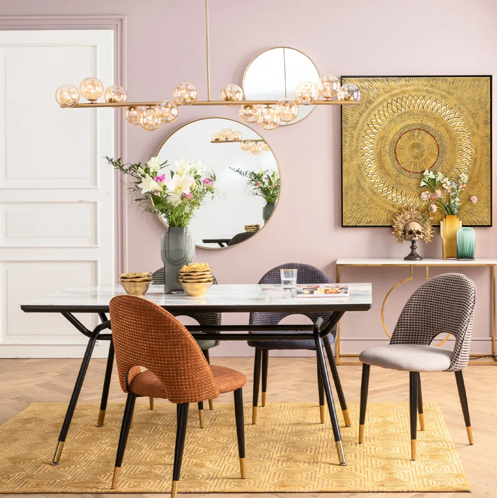 Eetkamerstoel Hudson Blauw