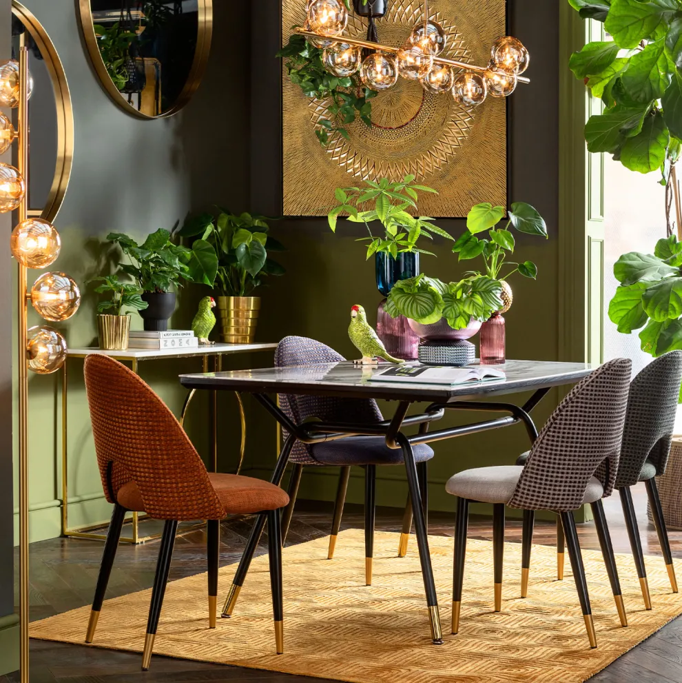 Eetkamerstoel Hudson Groen