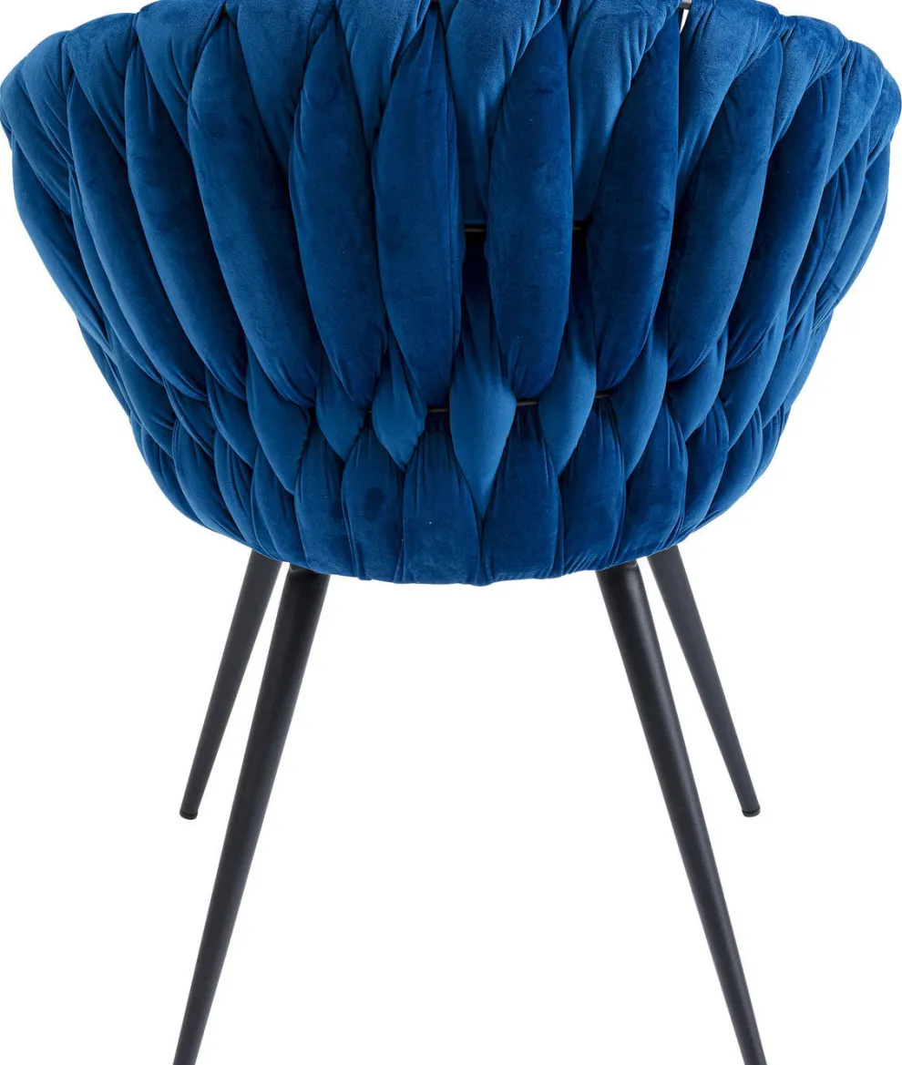 Eetkamerstoel Knot Blauw