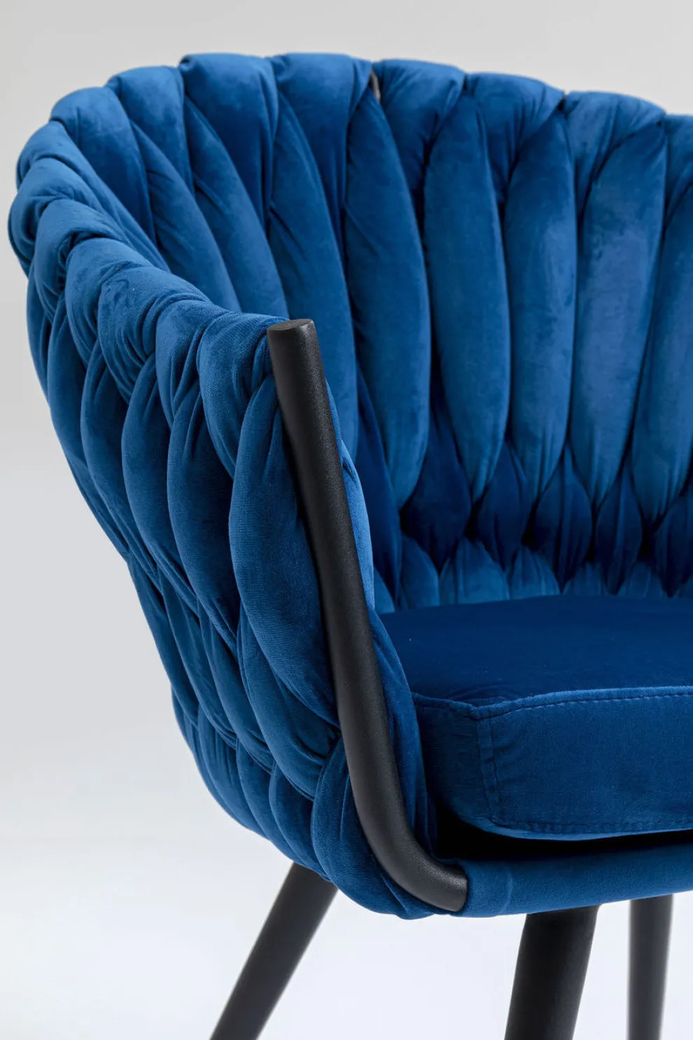 Eetkamerstoel Knot Blauw