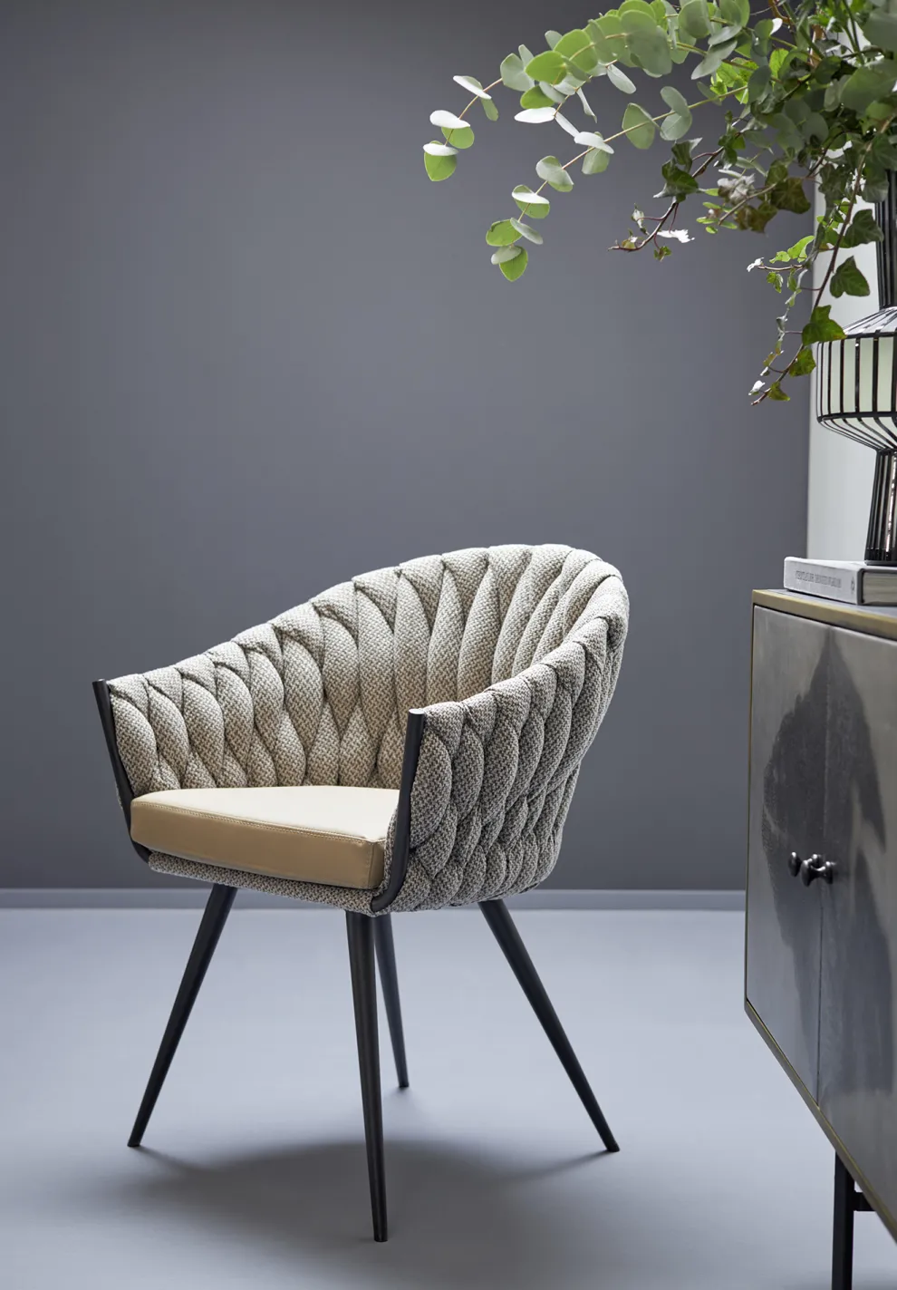 Eetkamerstoel Knot Tweed