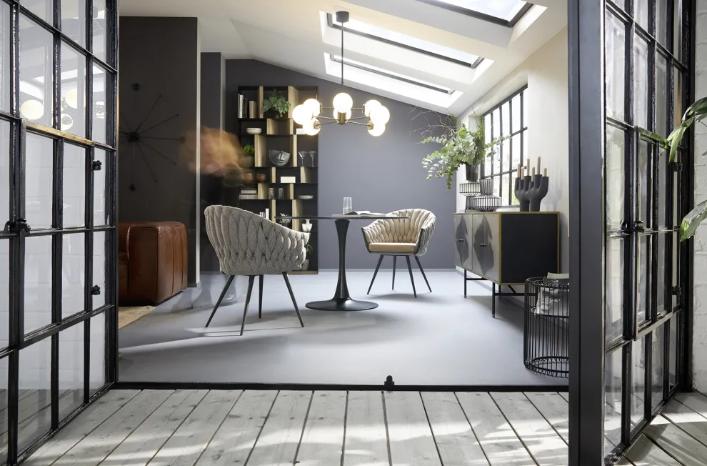 Eetkamerstoel Knot Tweed