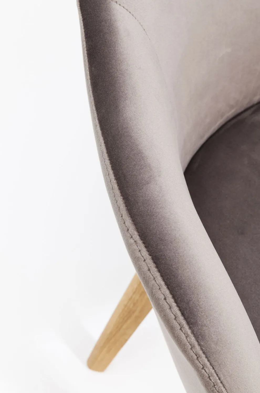 Eetkamerstoel Lady Velvet Grey