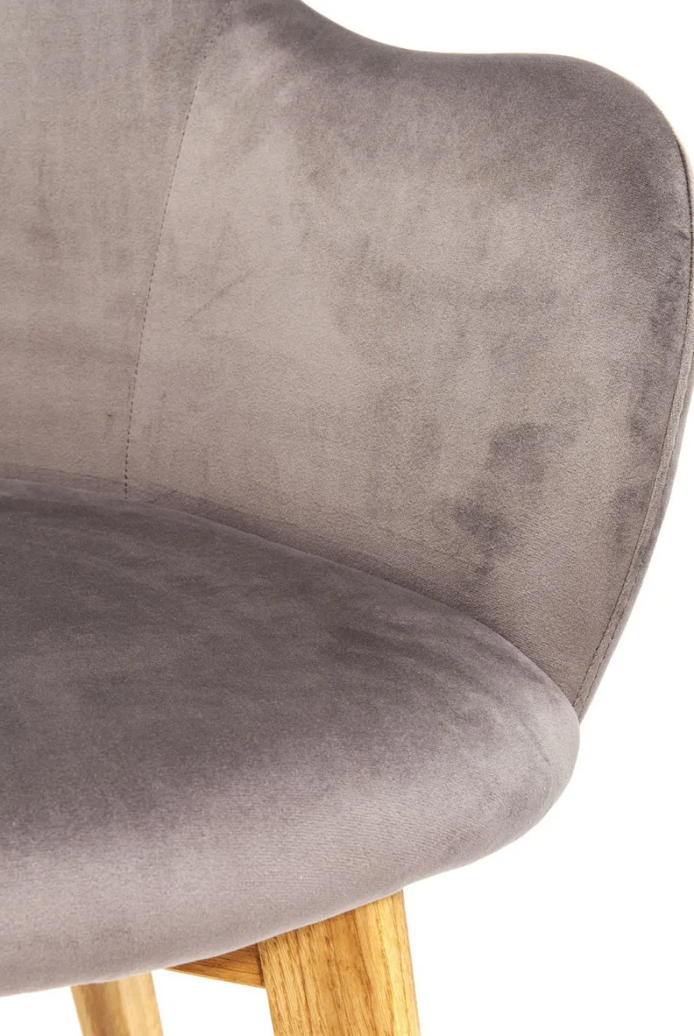 Eetkamerstoel Lady Velvet Grey