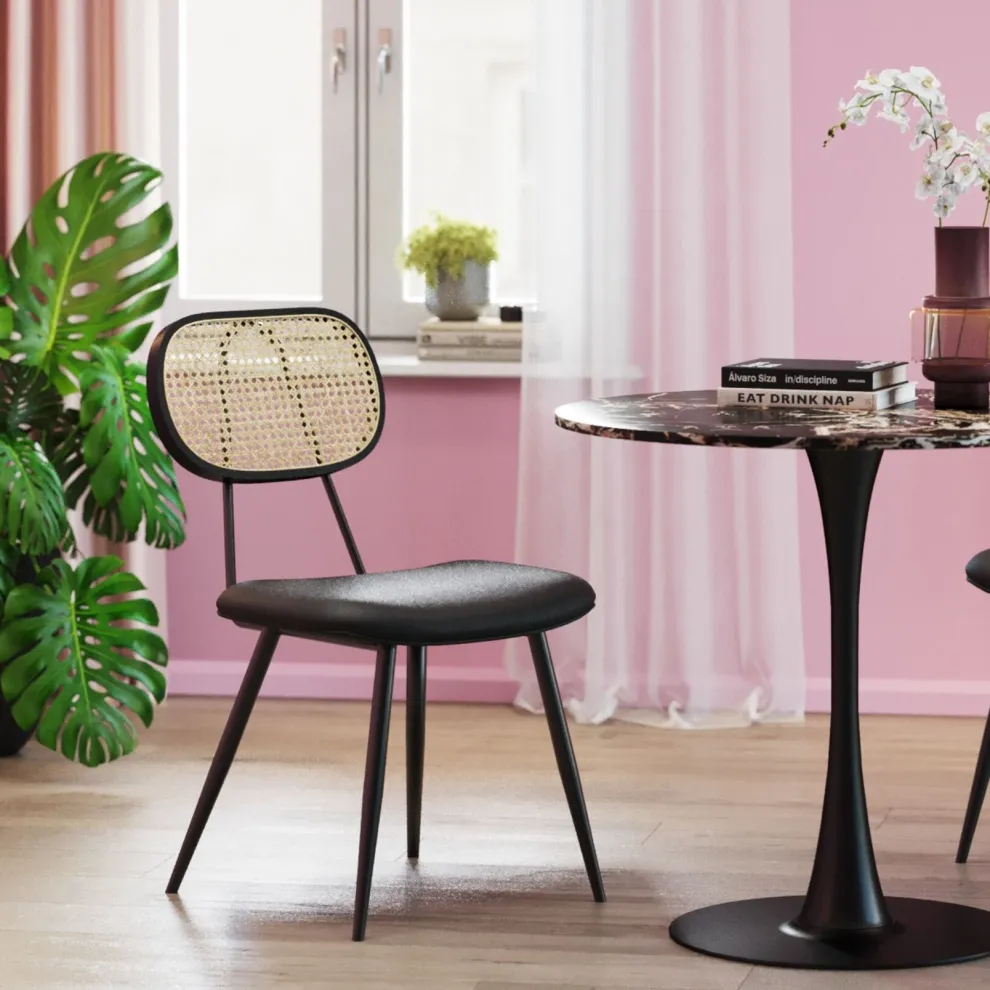 Eetkamerstoel Rosali Black