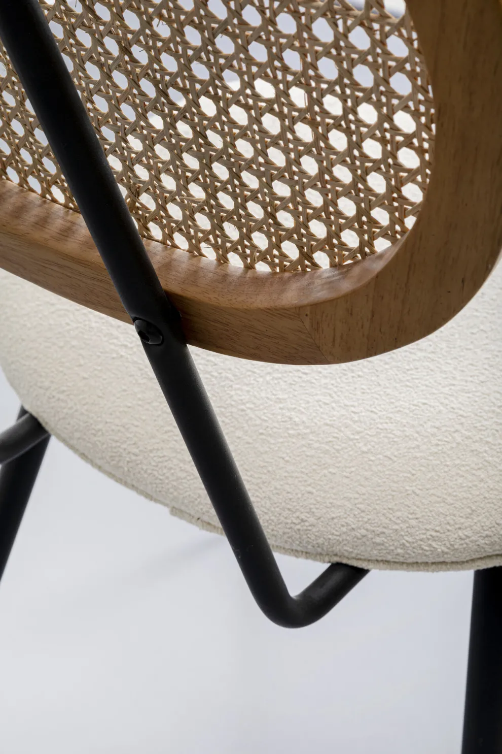 Eetkamerstoel Rosali Cream