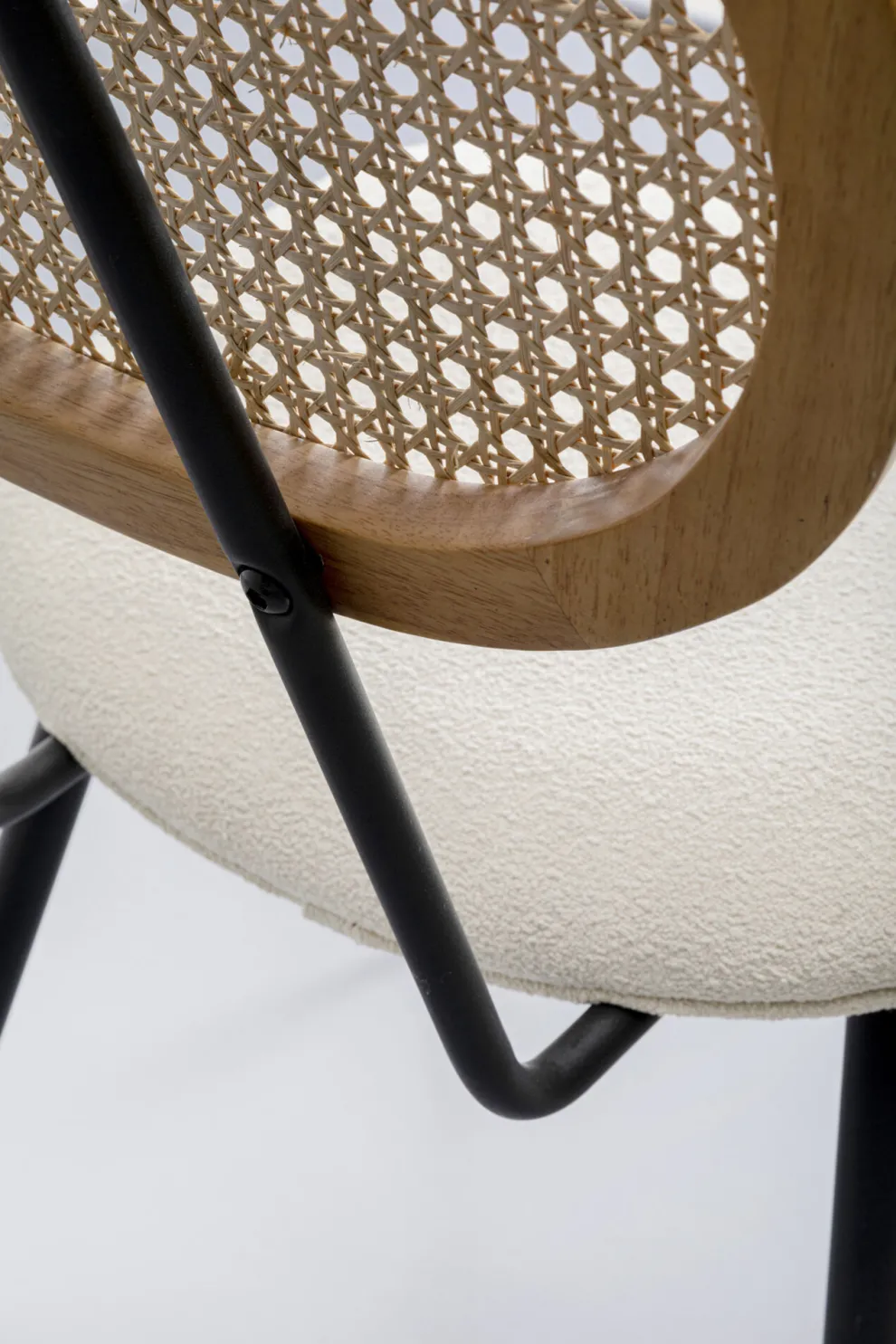 Eetkamerstoel Rosali Cream